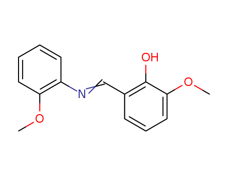 Phenol, 2-methoxy-6-[[(2-methoxyphenyl)imino]methyl]-