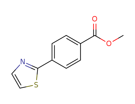 Benzoic acid,4-(2-thiazolyl)-, methyl ester