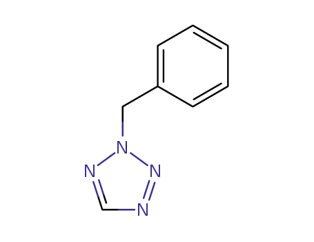 Molecular Structure of 117632-79-8 (2H-Tetrazole, 2-(phenylmethyl)-)