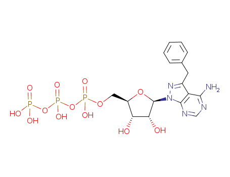 4-Amino-3-benzyl-1H-pyrazolo[3,4-d]pyrimidine-1-(β-D-ribofuranosyl-5’-triphosphate)