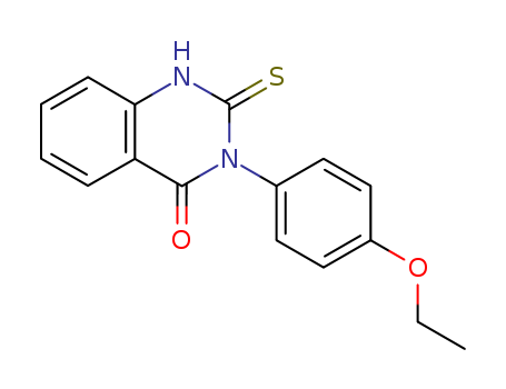 3-(4-Ethoxyphenyl)-2-thioxo-2,3-dihydro-4(1H)-quinazolinone 1035-51-4