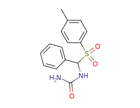 Molecular Structure of 40734-77-8 (N-[(phenyl)(tosyl)methyl]urea)