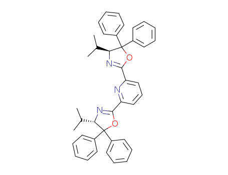 2,6-Bis[(4R)-4,5-dihydro-4-(1-methylethyl)-5,5-diphenyl-2-oxazolyl]pyridine