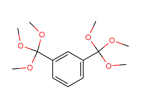 Molecular Structure of 65789-71-1 (Benzene, 1,3-bis(trimethoxymethyl)-)