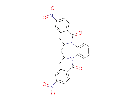 N,N'-di(p-nitrobenzoyl)-2,4-dimethyl-2,3,4,5-terahydro-1H-1,5-benzodiazepine