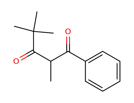 Molecular Structure of 106596-69-4 (1,3-Pentanedione, 2,4,4-trimethyl-1-phenyl-)