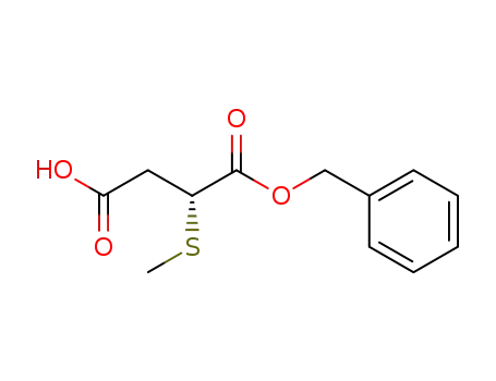 (2R)-methanesulfanyl-succinic acid 1-benzyl ester