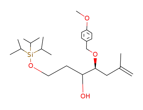 (S)-4-(4-Methoxy-benzyloxy)-6-methyl-1-triisopropylsilanyloxy-hept-6-en-3-ol