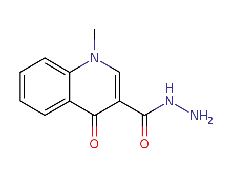 1-methyl-4-oxo-1,4-dihydroquinoline-3-carbohydrazide