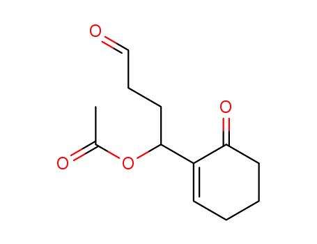 acetic acid 4-oxo-1-(6-oxo-cyclohex-1-enyl)-butyl ester