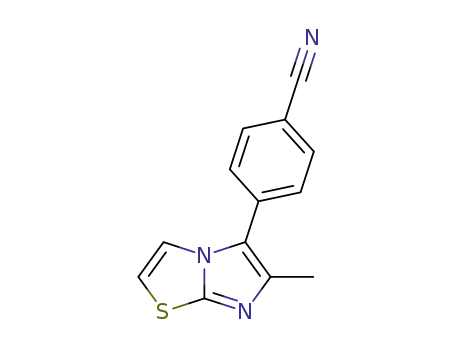 Benzonitrile, 4-(6-methylimidazo[2,1-b]thiazol-5-yl)-