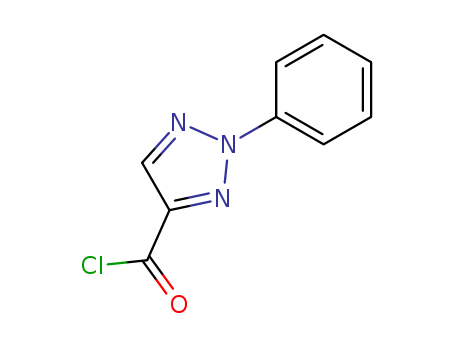 2H-1,2,3-Triazole-4-carbonylchloride, 2-phenyl-