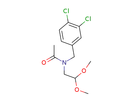 N-(3,4-dichlorobenzyl)-N-(2,2-dimethoxyethyl)acetamide