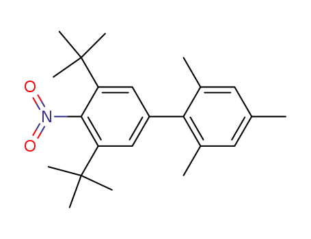 1,1'-Biphenyl, 3',5'-bis(1,1-dimethylethyl)-2,4,6-trimethyl-4'-nitro-