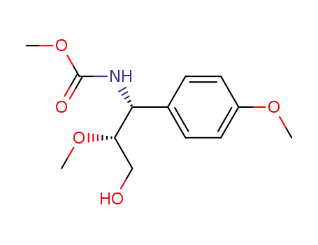 (2R,3R)-2-methoxy-3-(methoxycarbonylamino)-3-(p-methoxyphenyl)propan-1-ol