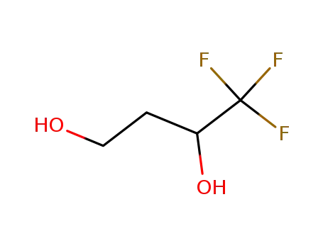 Molecular Structure of 433-25-0 (1,3-Butanediol, 4,4,4-trifluoro-)