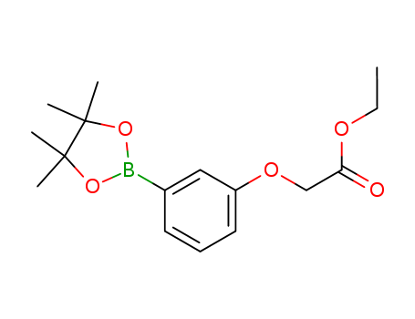 Acetic acid,2-[3-(4,4,5,5-tetramethyl-1,3,2-dioxaborolan-2-yl)phenoxy]-, ethyl ester
