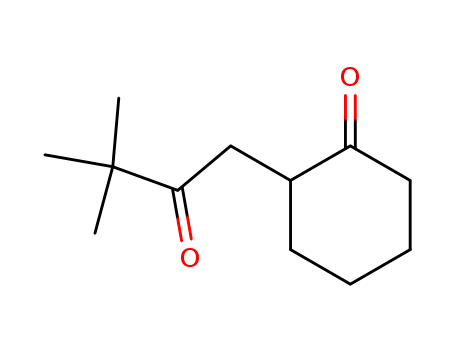 Cyclohexanone, 2-(3,3-dimethyl-2-oxobutyl)- CAS No  144536-58-3
