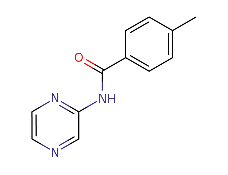 Molecular Structure of 143211-54-5 (Benzamide, 4-methyl-N-pyrazinyl-)
