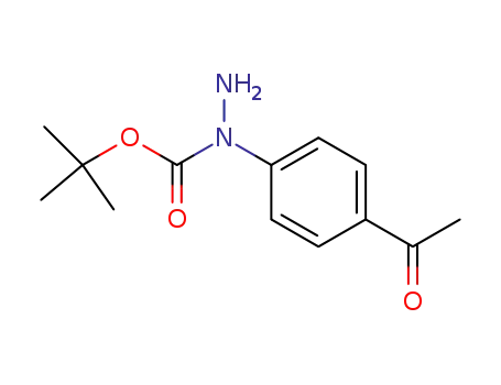Hydrazinecarboxylic acid, 1-(4-acetylphenyl)-, 1,1-dimethylethyl ester