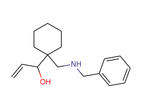 Cyclohexanemethanol, a-ethenyl-1-[[(phenylmethyl)amino]methyl]-