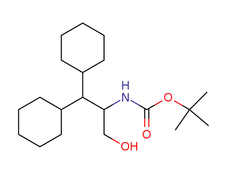 (R,S)-2-(t-boc-amino)-3,3-dicyclohexylpropan-1-ol