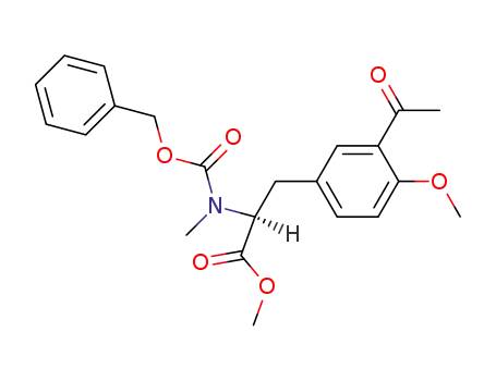 3-acetyl-N,O-dimethyl-N-<(phenylmethoxy)carbonyl>-L-tyrosine methyl ester