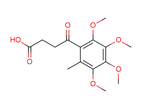 4-(2',3',4',5'-Tetramethoxy-6'-methylphenyl)-4-oxobutyric acid