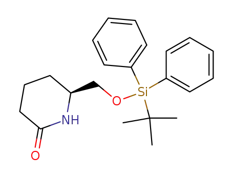 (6S)-6-[[tert-butyl(diphenyl)silyl]oxymethyl]piperidin-2-one