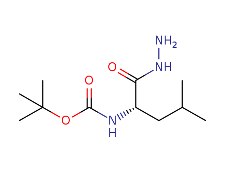 tert-Butyl [(1S)-1-(hydrazinocarbonyl)-3-methylbutyl]carbamate