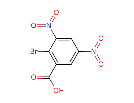 Molecular Structure of 116529-60-3 (2-Bromo-3,5-dinitrobenzoic acid)