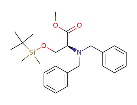 N,N-DIBENZYL-O-(T-BUTYLDIMETHYLSILYL)-L-SERINE METHYL ESTER