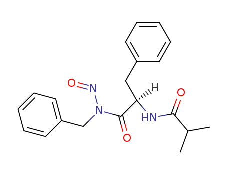 (2R)-N-benzyl-2-[(2-methylpropanoyl)amino]-N-nitroso-3-phenylpropanamide (non-preferred name)