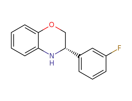 3-(3-fluorophenyl)-3,4-dihydro-2H-1,4-benzoxazine