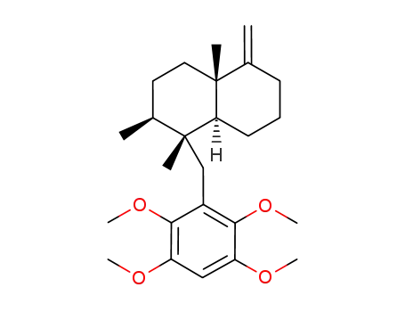 (1R,2S,4aS)-trans-decahydro-1α-[(2,3,5,6-tetramethoxyphenyl)methyl]-1β,2β,4aβ-trimethyl-5-methylene-naphthalene