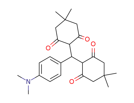 2-[[4-(Dimethylamino)phenyl](4,4-dimethyl-2,6-dioxocyclohexyl)methyl]-5,5-dimethyl-1,3-cyclohexanedione