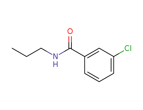Molecular Structure of 35306-50-4 (3-Chloro-N-propylbenzaMide, 97%)