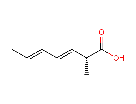 (3E,5E)-(R)-2-methyl-hepta-3,5-dienoic acid
