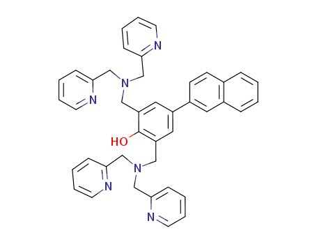 2,6-bis[[bis(2-pyridinylmethyl)amino]methyl]-4-(2-naphthalenyl)Phenol