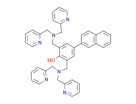 페놀, 2,6-비스[[비스(2-피리디닐메틸)아미노]메틸]-4-(2-나프탈레닐)-