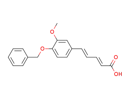 5-[4-(Benzyloxy)-3-methoxyphenyl]penta-2,4-dienoic acid