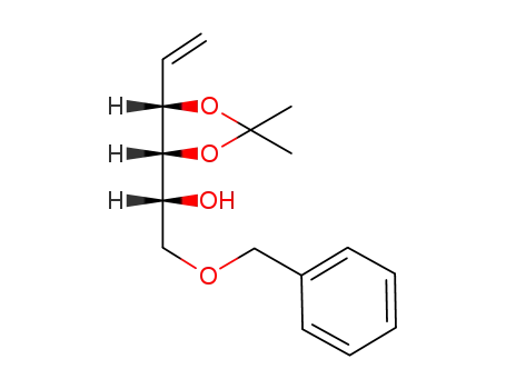 (1R)-(+)-1-[(4R,5S)-2,2-dimethyl-5-vinyl-1,3-dioxolan-4-yl]-2-(benzyloxy)ethan-1-ol