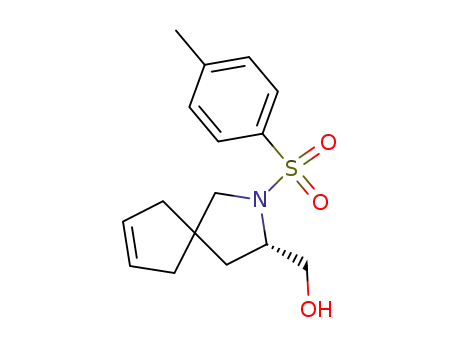 2-Azaspiro[4.4]non-7-ene-3-methanol, 2-[(4-methylphenyl)sulfonyl]-,
(3S)-