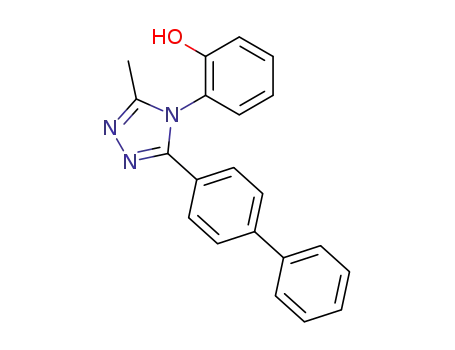 5-(4-biphenyl)-4-(2-hydroxyphenyl)-3-methyl-1,2,4-triazole