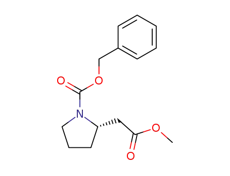 2-Pyrrolidineacetic acid, 1-[(phenylmethoxy)carbonyl]-, methyl ester,
(2S)-