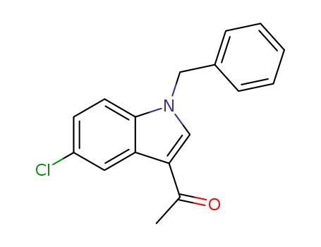 Ethanone, 1-[5-chloro-1-(phenylmethyl)-1H-indol-3-yl]-
