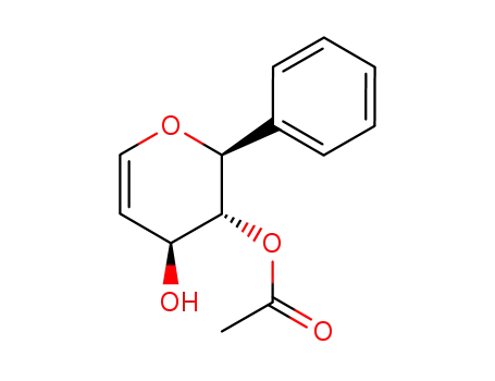 (2S,3R,4S)-3-acetoxy-4-hydroxy-2-phenyl-2,3-dihydro-4H-pyran
