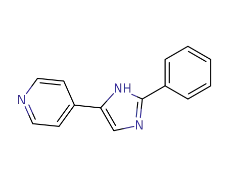 Molecular Structure of 234766-97-3 (Pyridine, 4-(2-phenyl-1H-imidazol-4-yl)-)