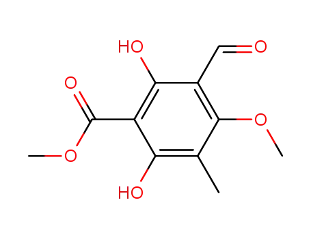 methyl 3-formyl-2,6-dihydroxy-4-methoxy-5-methylbenzoate