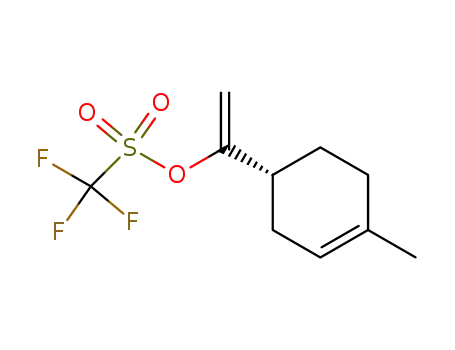 Trifluoro-methanesulfonic acid 1-((R)-4-methyl-cyclohex-3-enyl)-vinyl ester